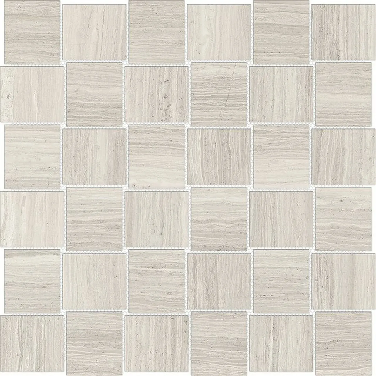 2 X 2 In Basketweave Mayfair Strada Polished Glazed Porcelain Mosaic