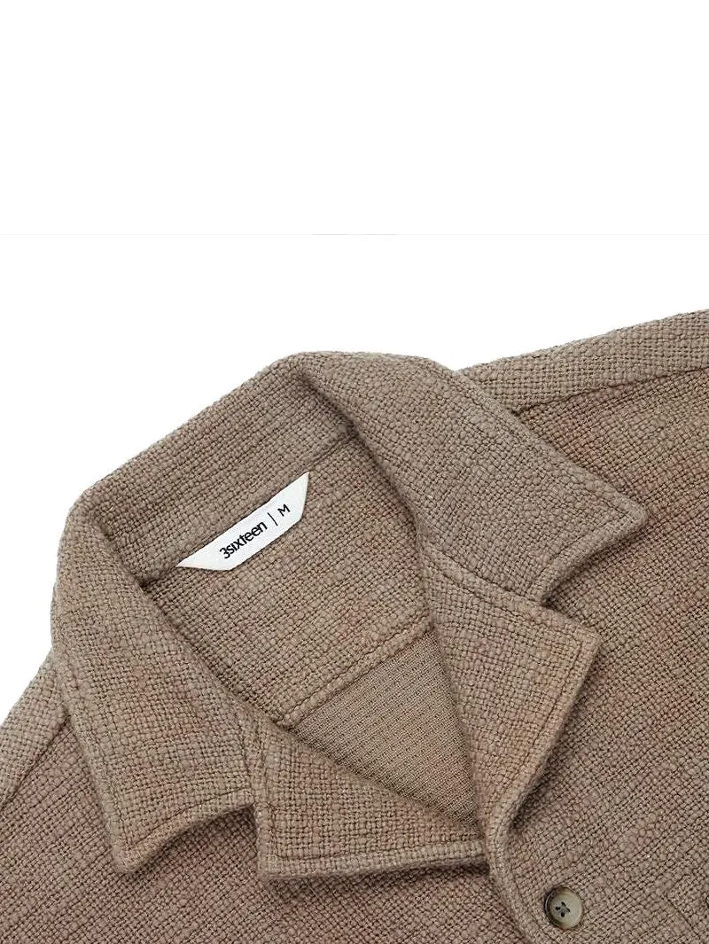 3sixteen Field Shirt Moonrock Slub Shirt