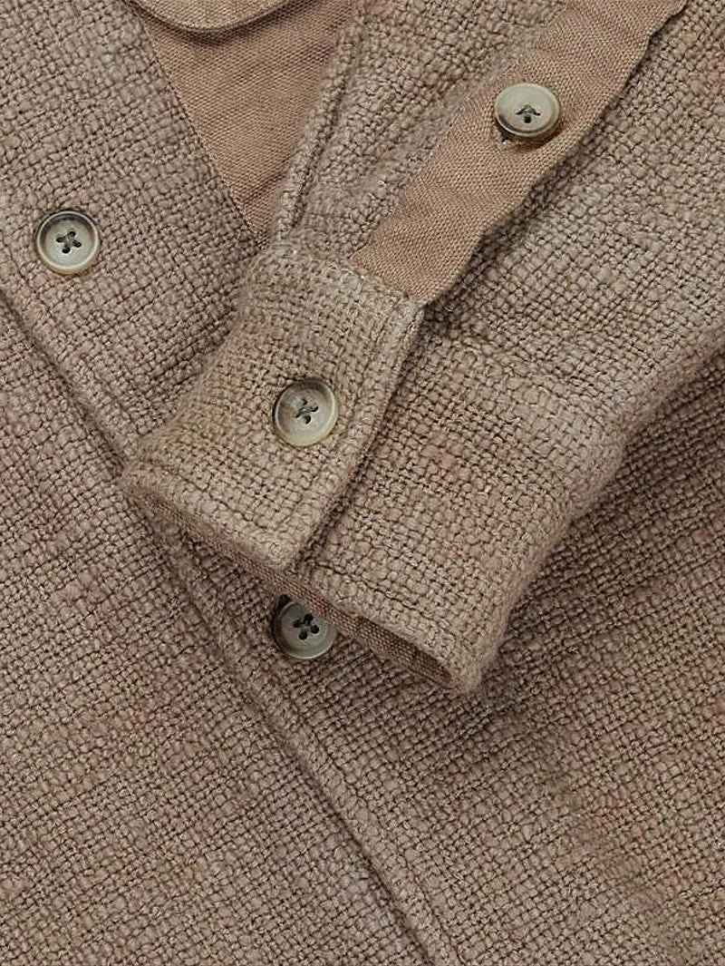 3sixteen Field Shirt Moonrock Slub Shirt