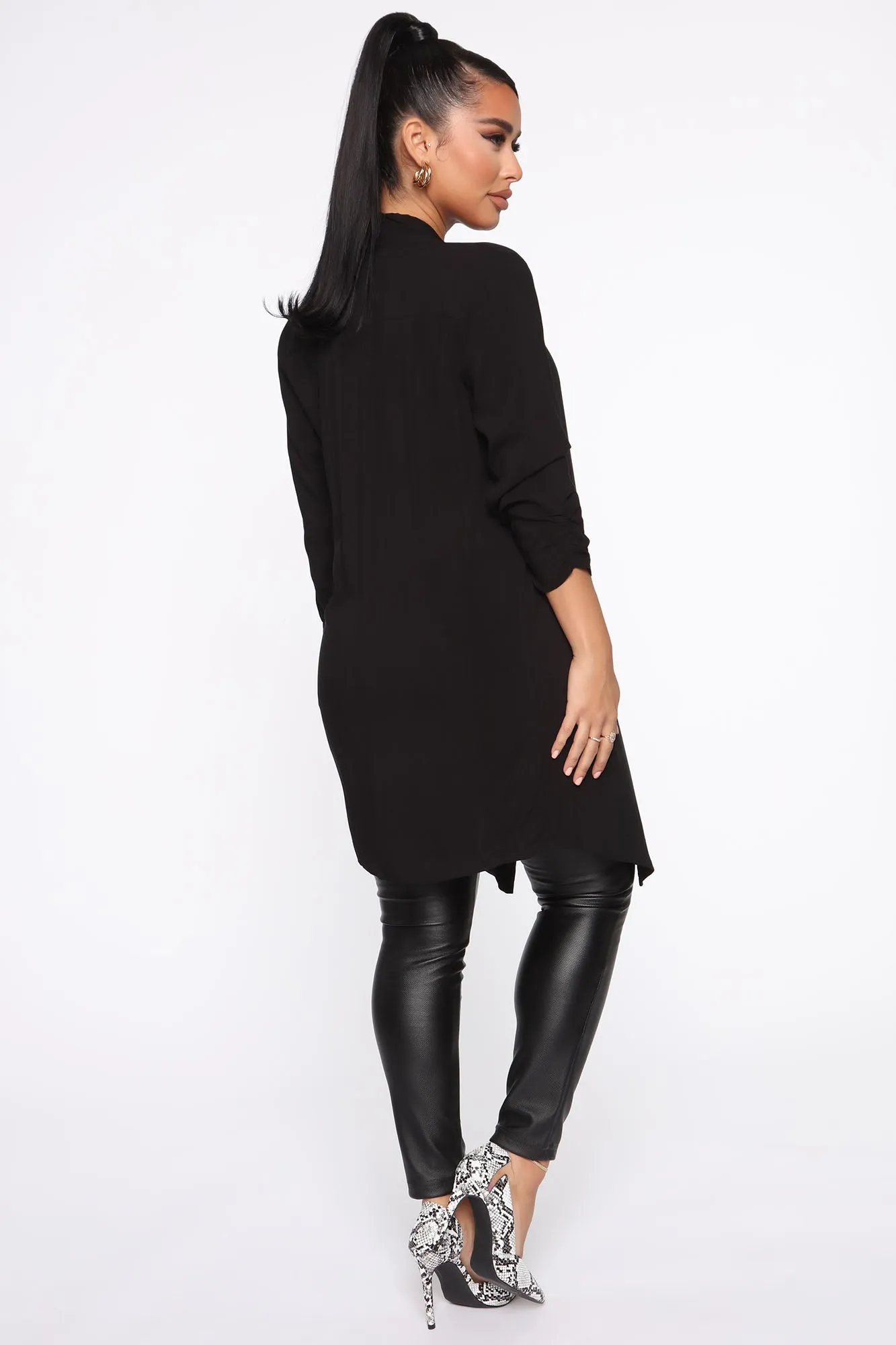Asking For A Promotion Blazer - Black