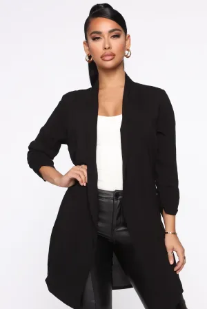 Asking For A Promotion Blazer - Black