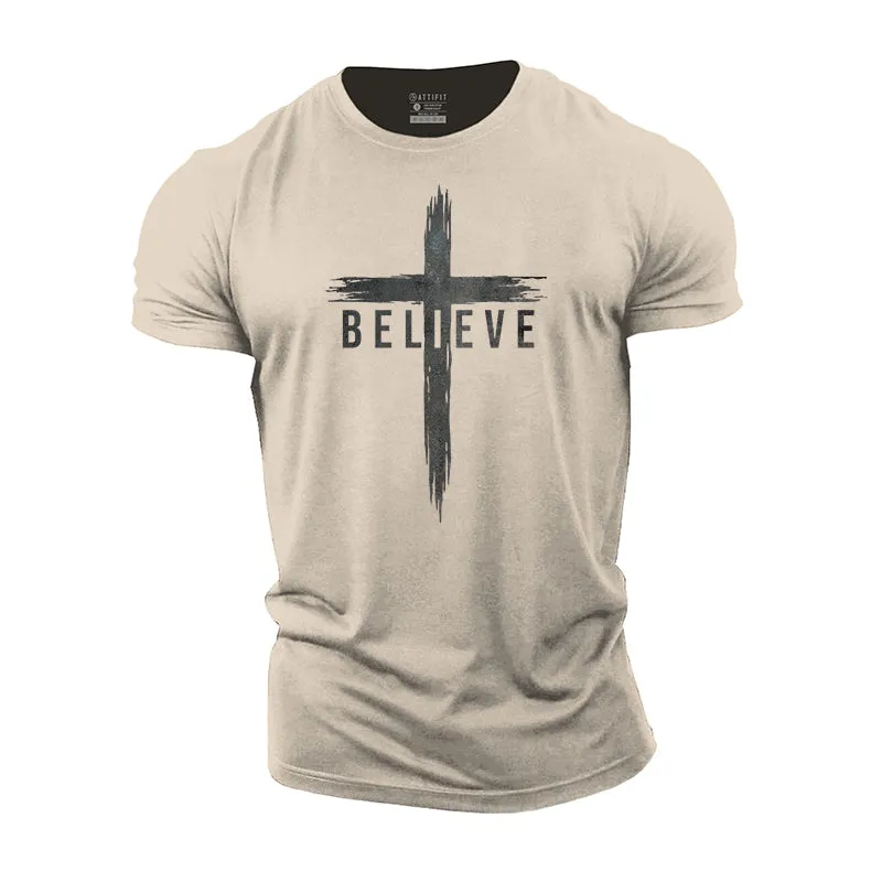 Believe Cotton T-Shirts