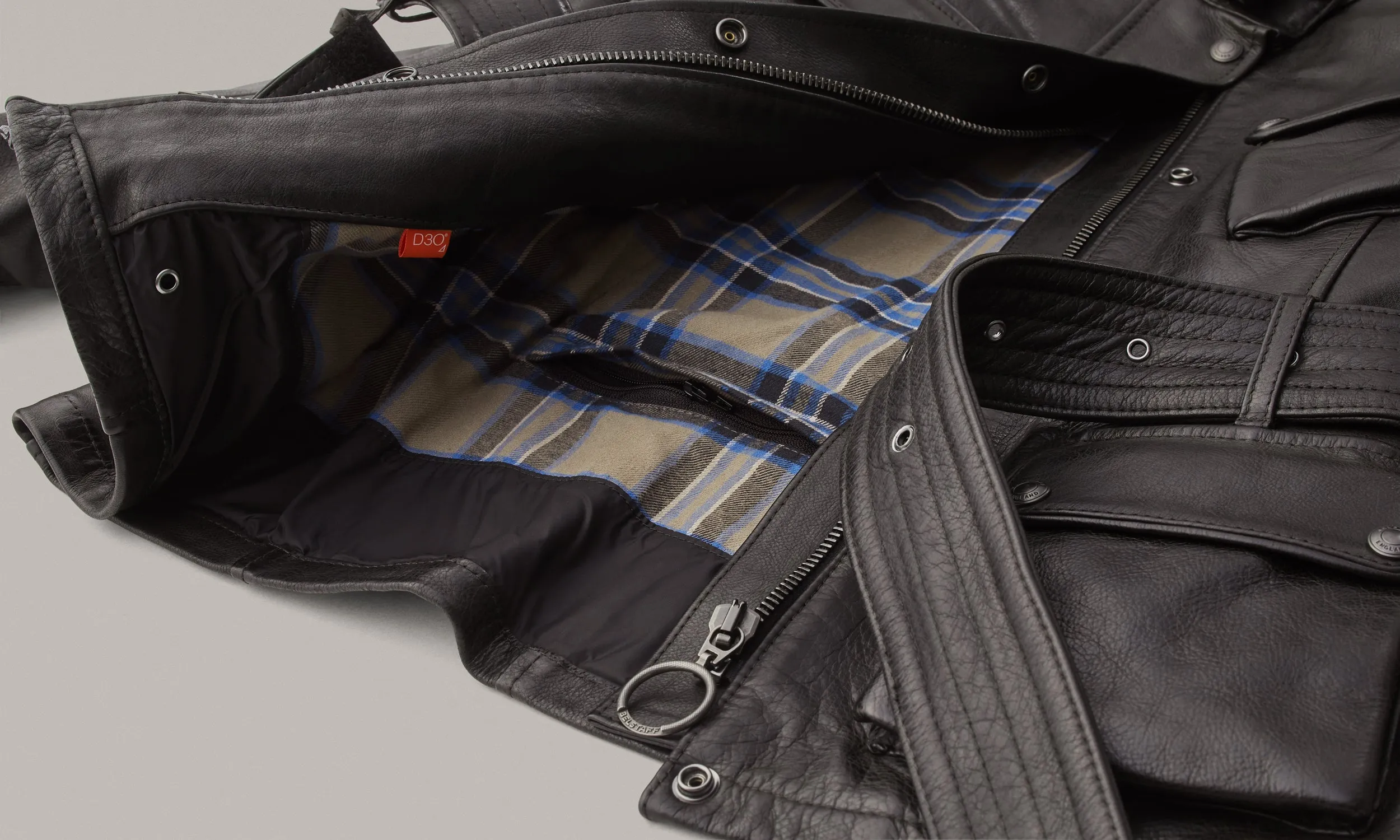 Belstaff Trialmaster Lady Leather Jacket - Black