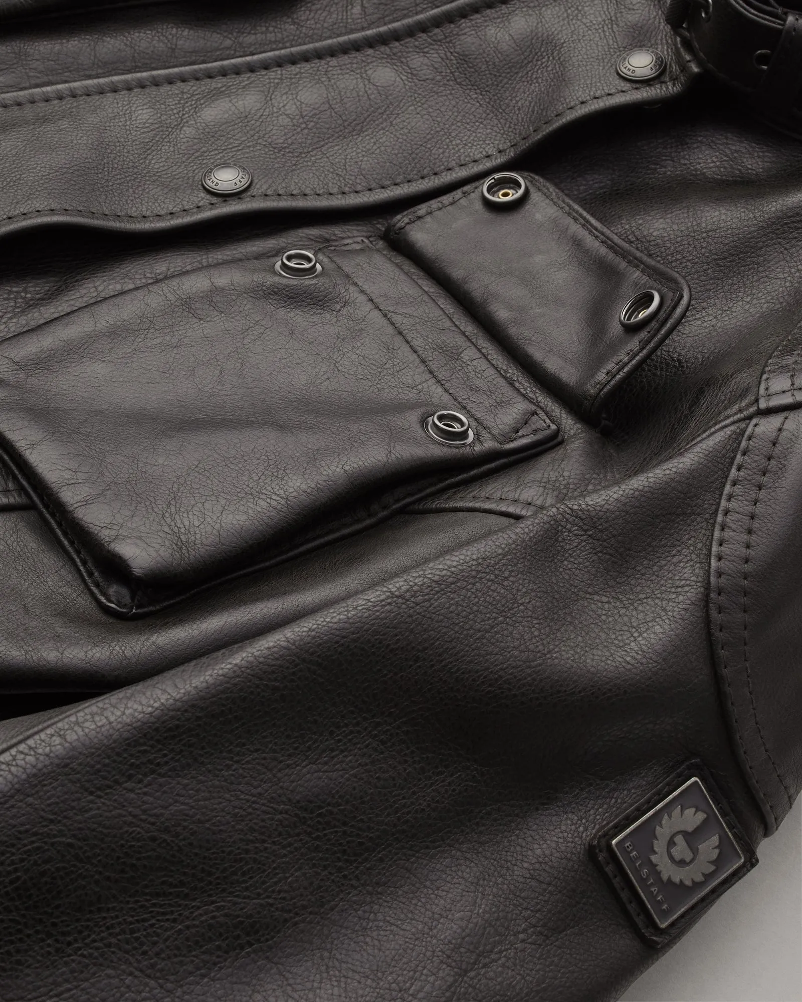Belstaff Trialmaster Lady Leather Jacket - Black