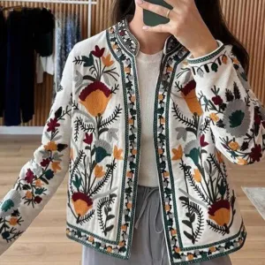 Boho Bliss | Vintage Print Jacket