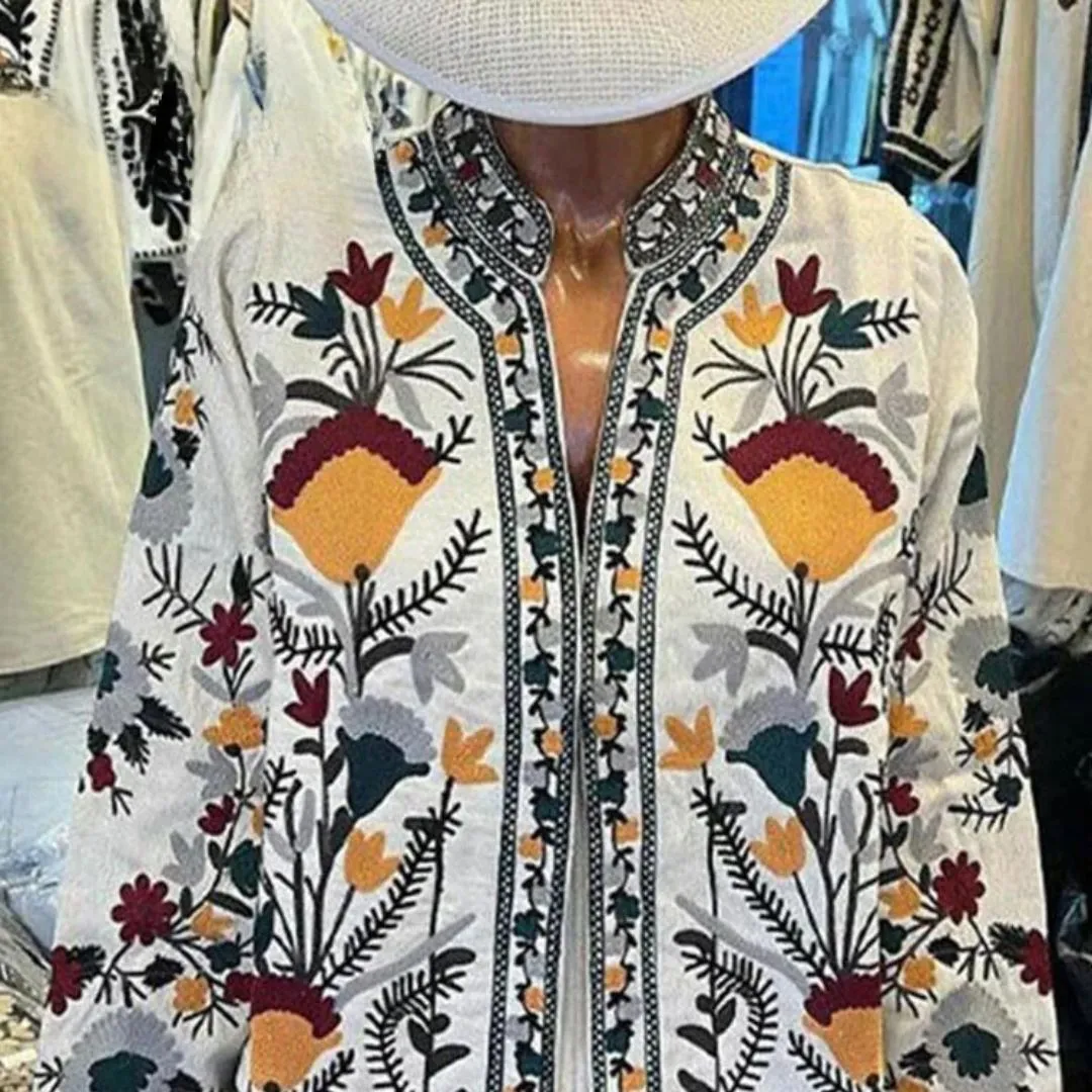 Boho Bliss | Vintage Print Jacket