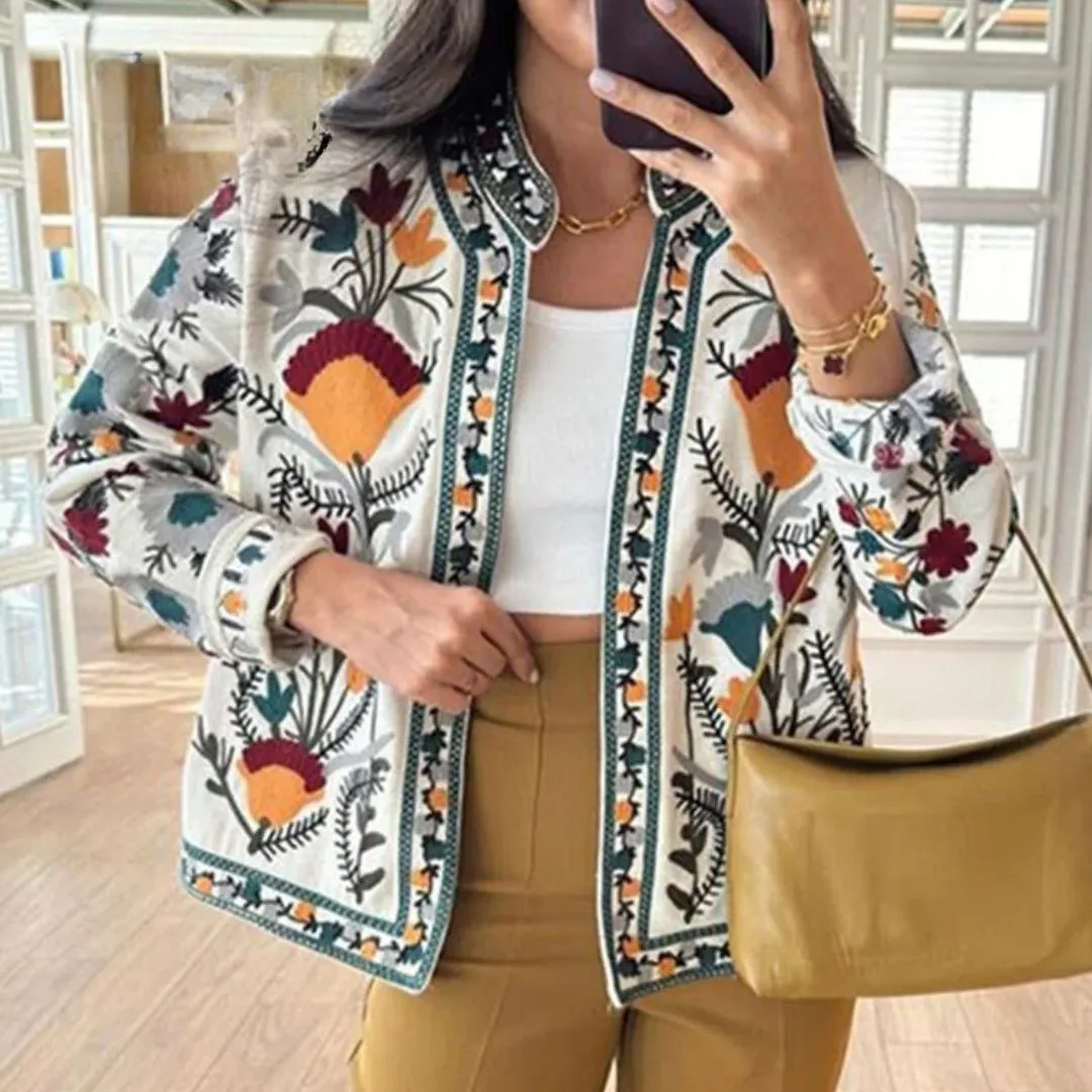 Boho Bliss | Vintage Print Jacket