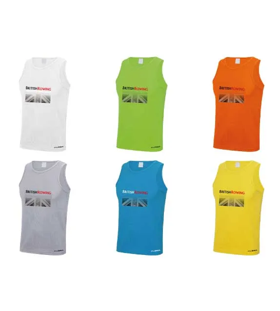 BRITISH ROWING PRINTED COOL VEST