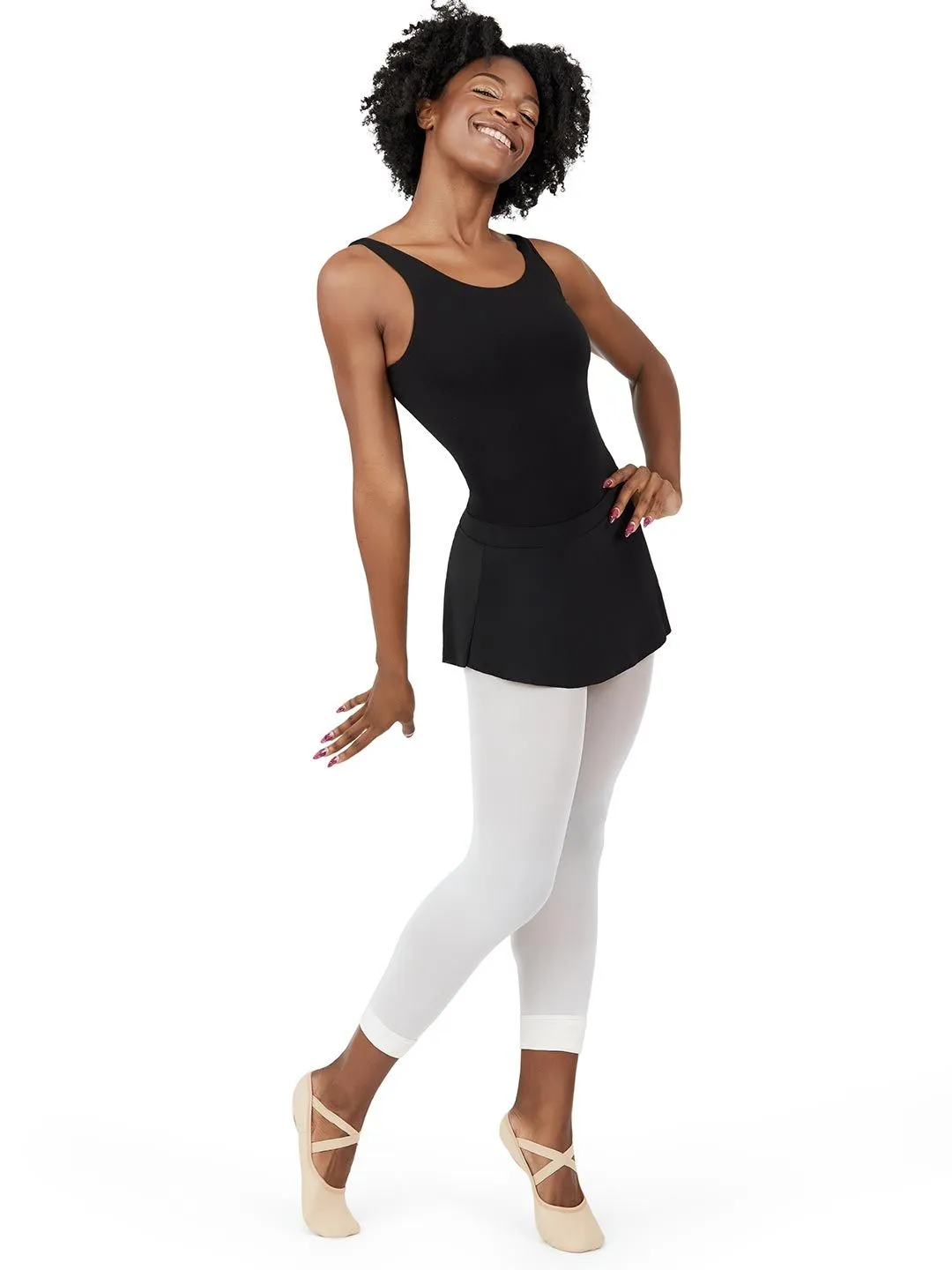 Capezio Adult Curved Pull On Skirt 11459W