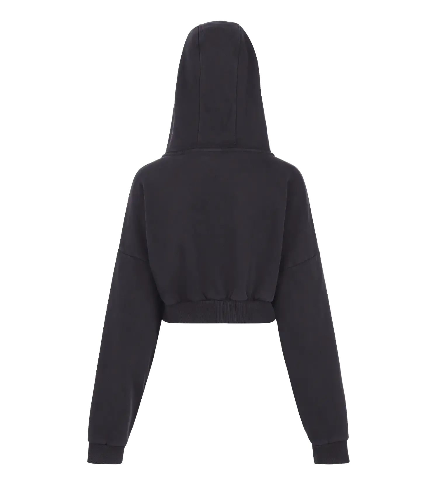 Cropped Full Zip Sweater
