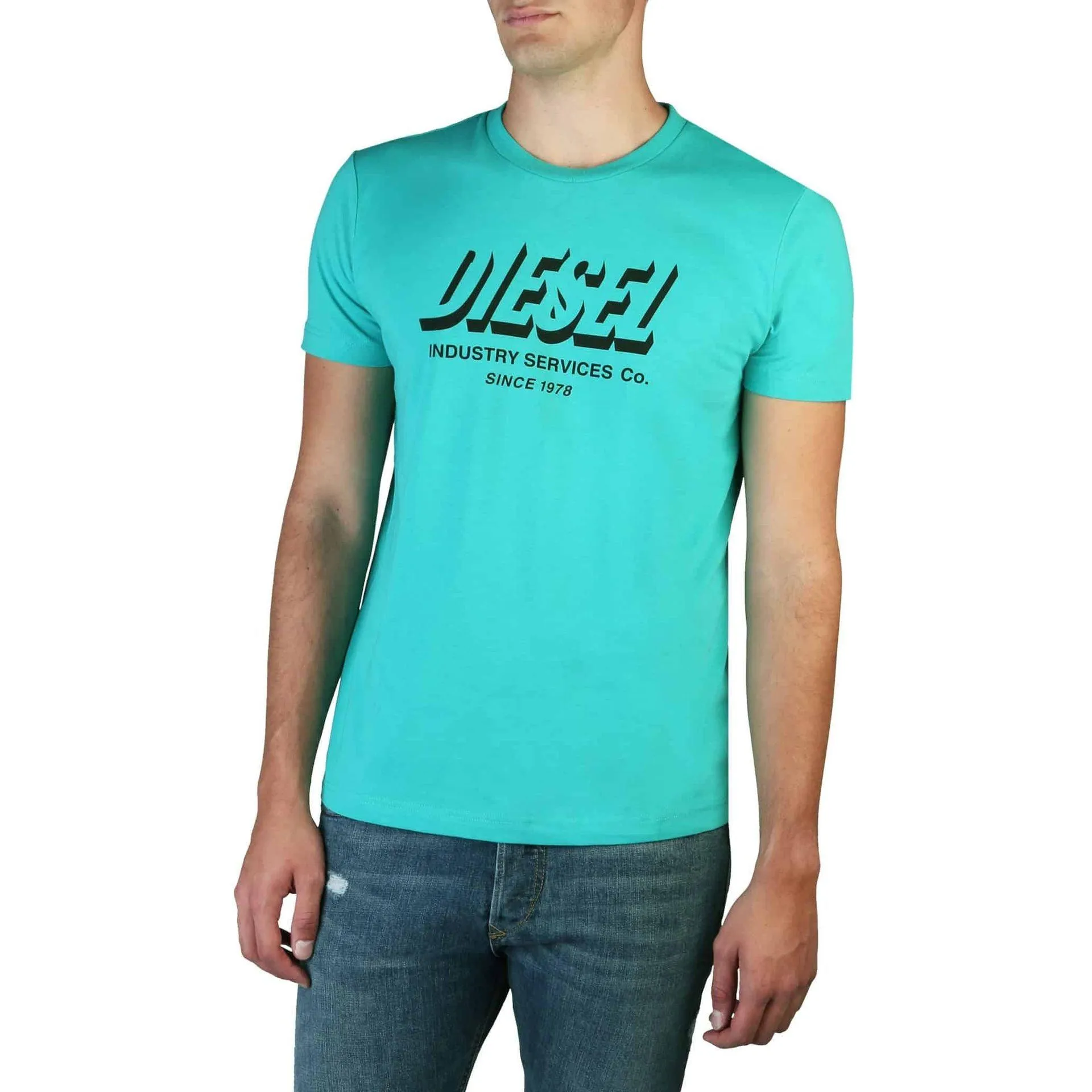 Diesel Men T-shirts - Blue Brand T-shirts