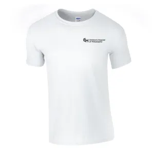 Gildan Adult Softstyle CHOP Neutral Color T-Shirt with Black Logo