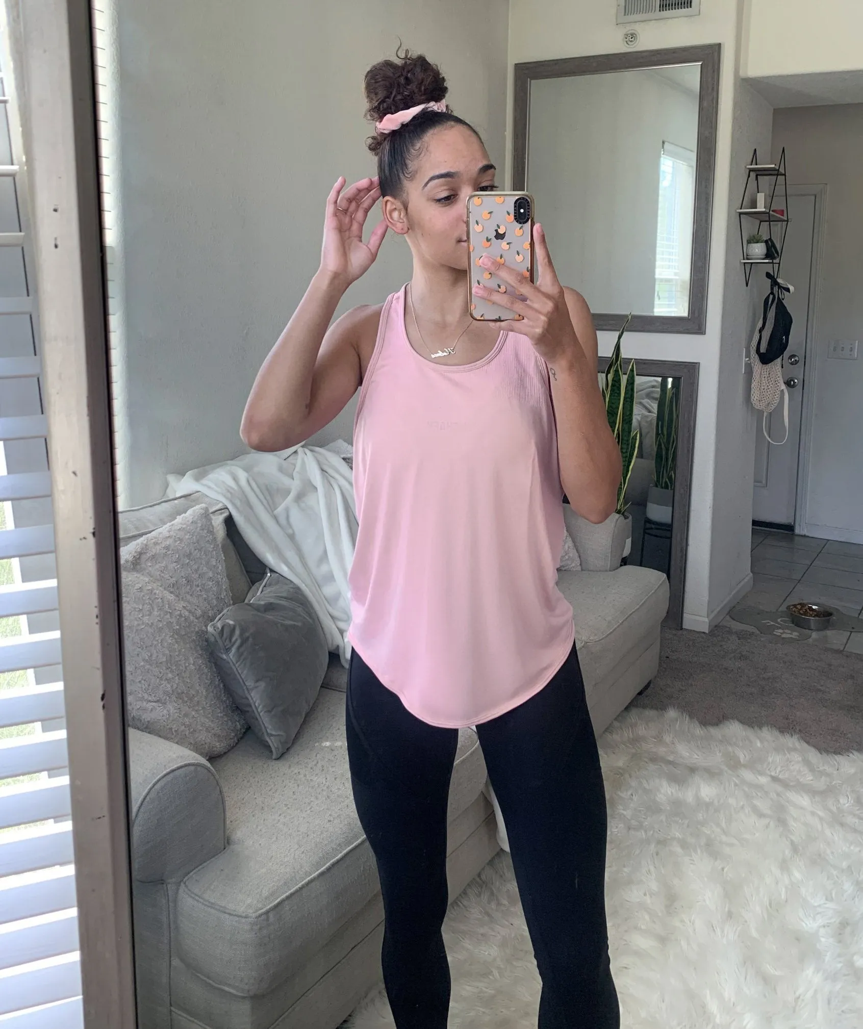 Gymshark Breeze Lightweight Seamless Vest - Pink