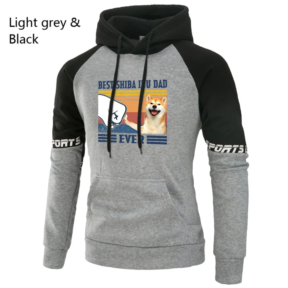 Kawaii Black Cats Printed Mens Hoodie