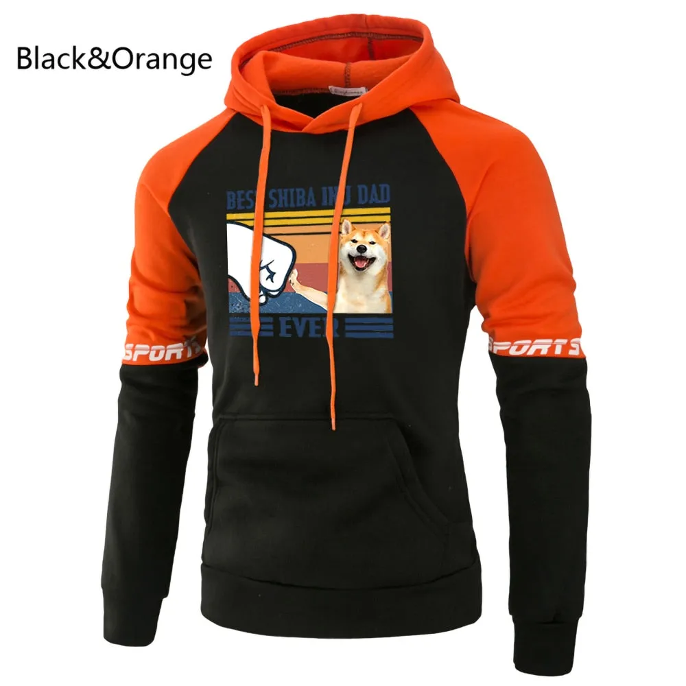 Kawaii Black Cats Printed Mens Hoodie