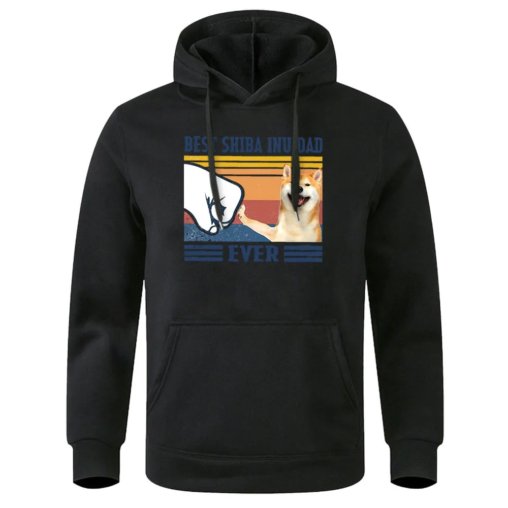 Kawaii Black Cats Printed Mens Hoodie
