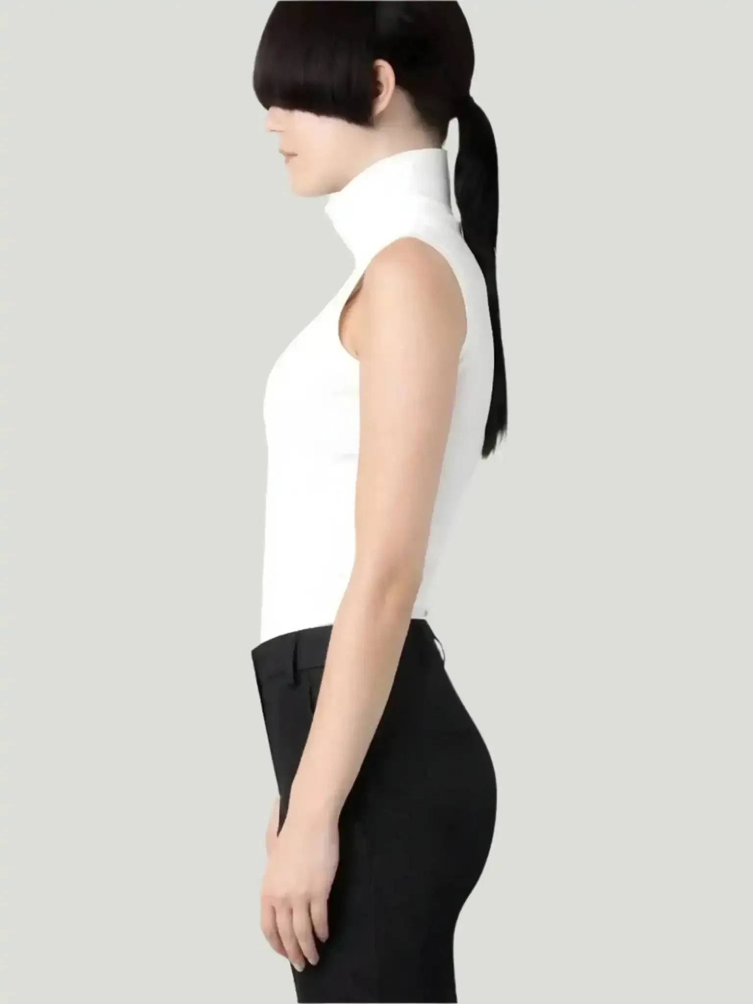 LANDSCAPE Sleeveless Anti-Slide Band Turtleneck