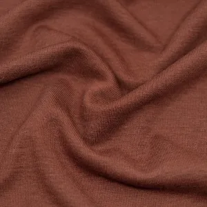 Layer Up Lyocell Wool Blend Jersey - Deep Rosewood