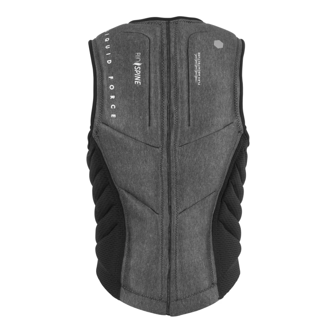 Liquid Force 2025 Squad Comp Wake Vest Luca Black/Denim