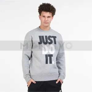 NKE Grey Just Do It Sweatshirt