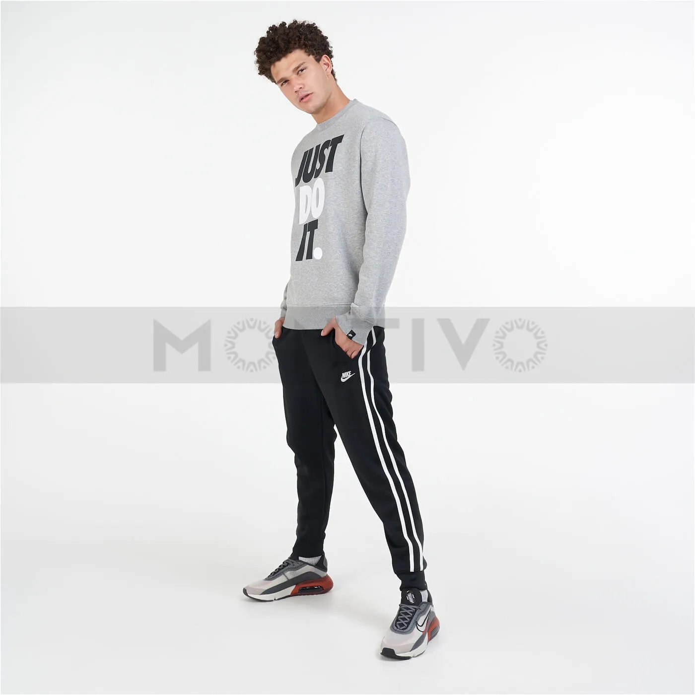 NKE Grey Just Do It Sweatshirt