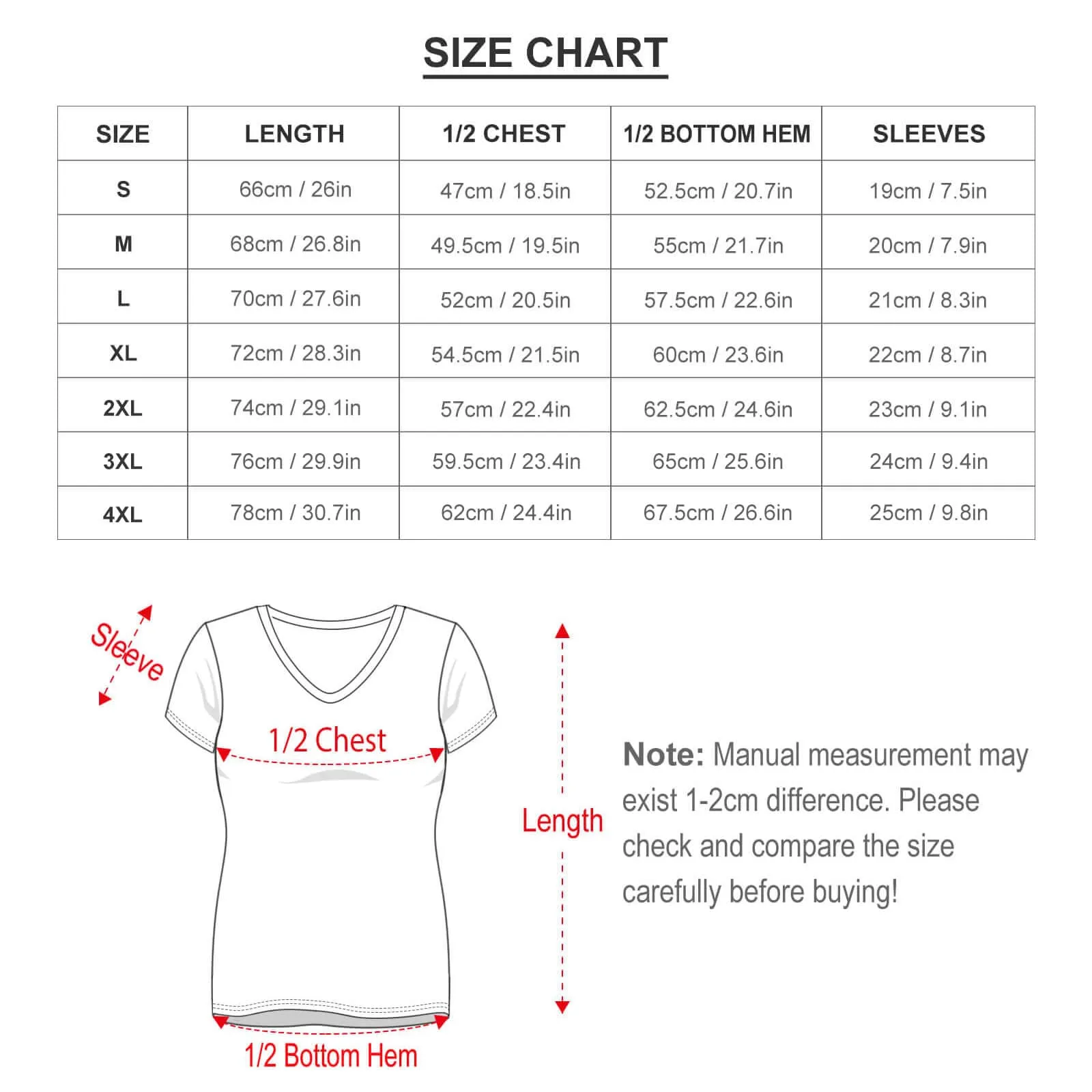 #Plus Size T-shirt-Custom Face Pink Love Plus Size V Neck T-shirt for Her Print Your Own Face on Shirt
