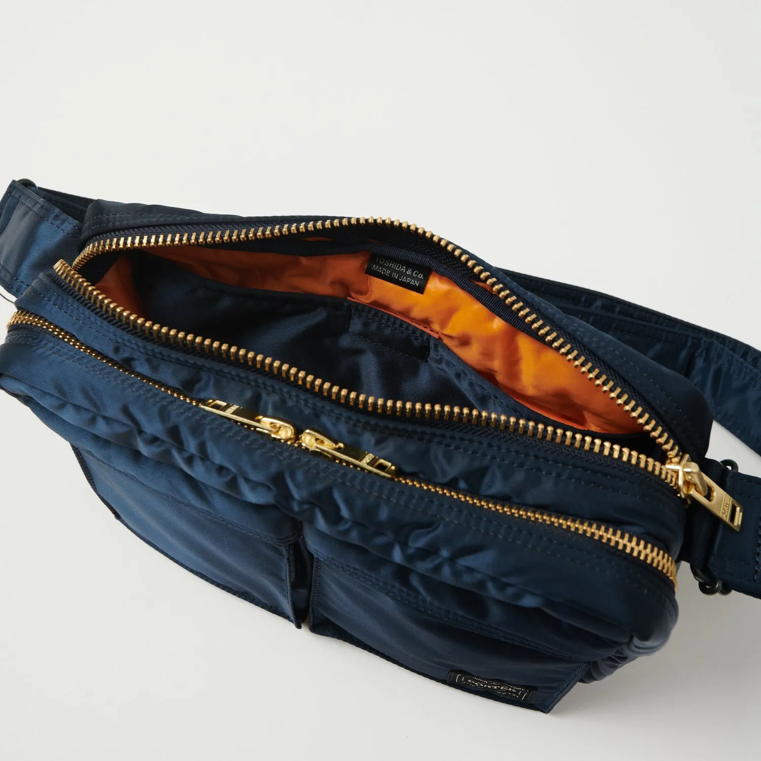 Porter-Yoshida & Co. Small Tanker Shoulder Bag - Iron Blue