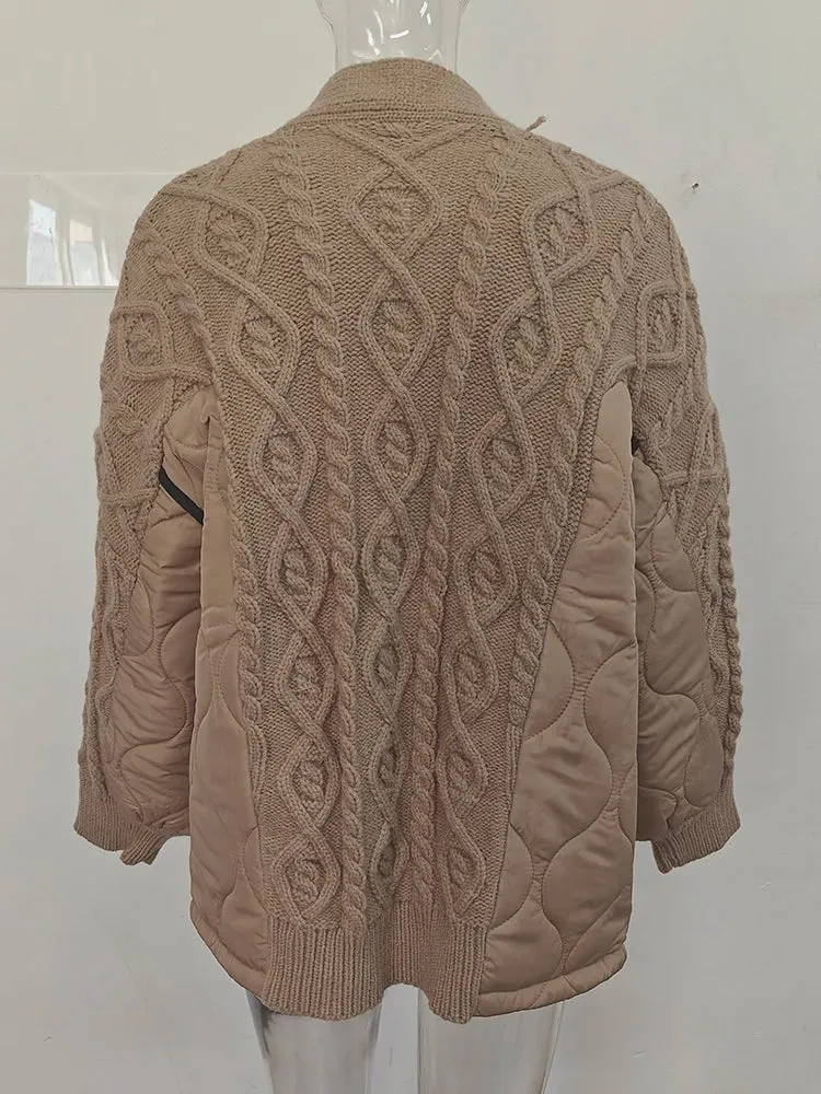 Pre Order:  Thick Cable Knit Sweater