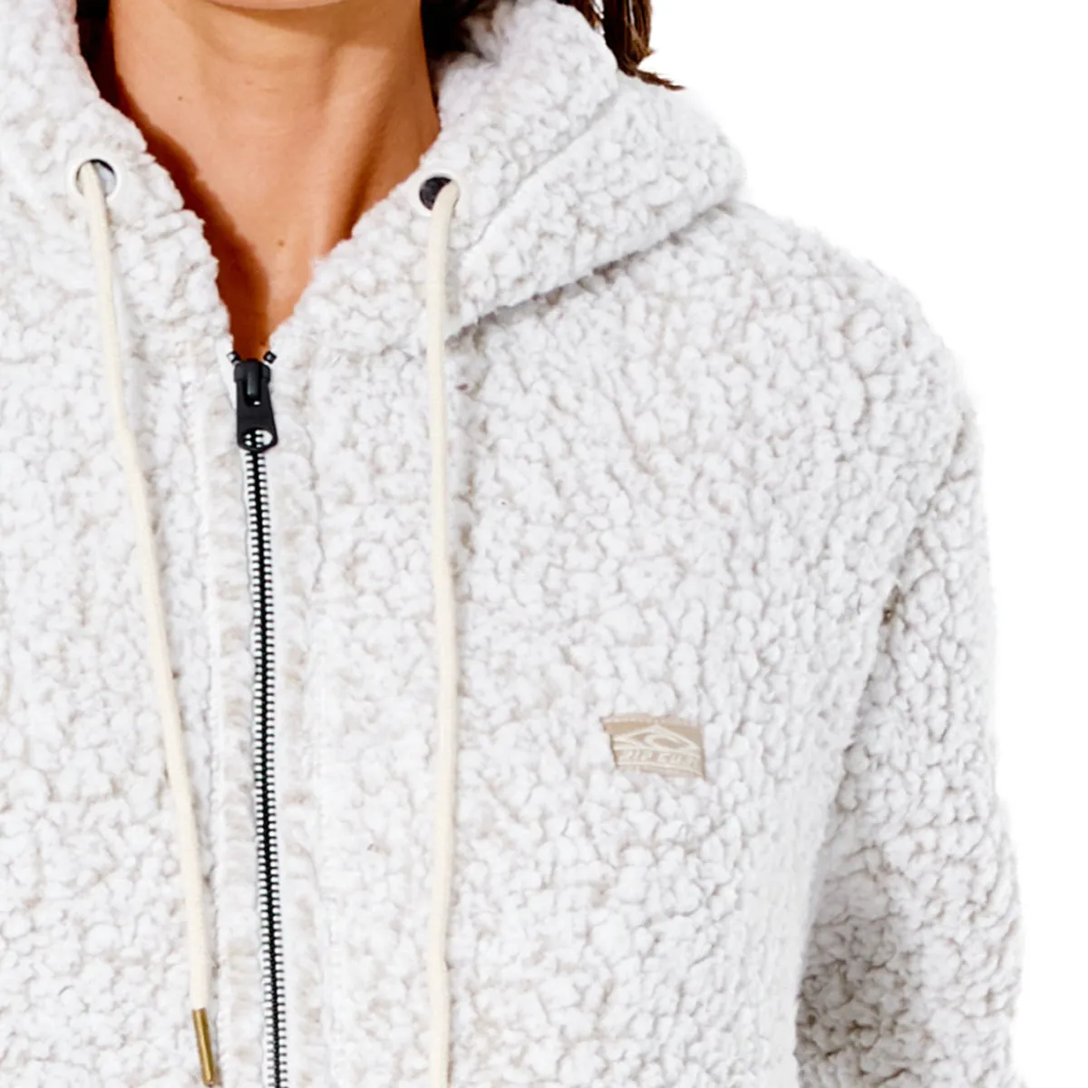 Rip Curl Women's Dark N Stormy Fleece Zip Thru Hoodie