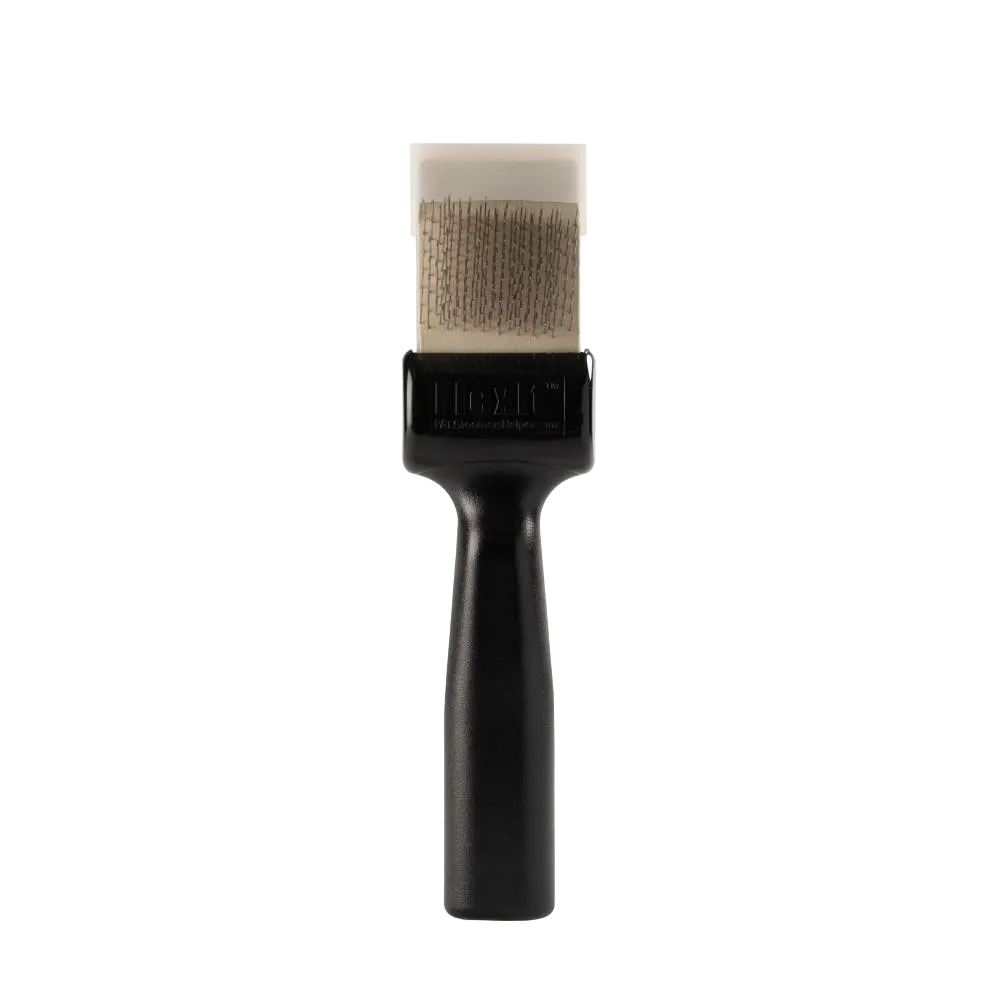 Silver Firm Flex Undercoating Twin Single Brush by FlexIt