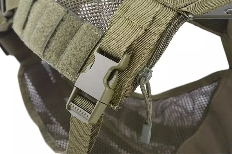 Tactical harness for dog - olive