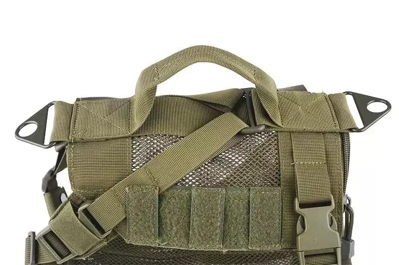 Tactical harness for dog - olive