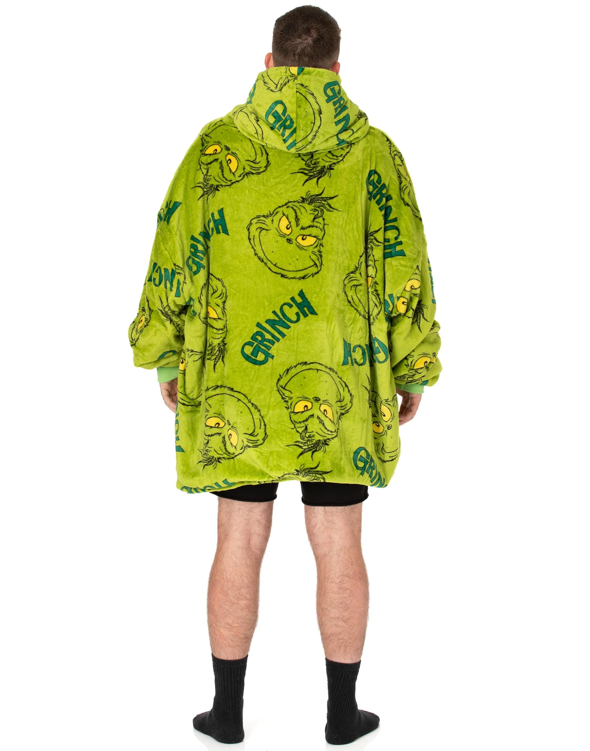 The Grinch Adult 'VUddie' Oversized Blanket Hoodie