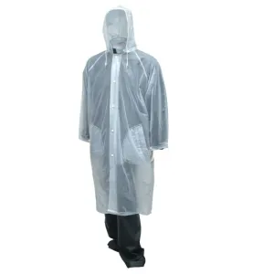 TINGLEY RUBBER CORP C61210.2X Tuff-Enuff Coat, Clear, 2X-Large, 1 Each