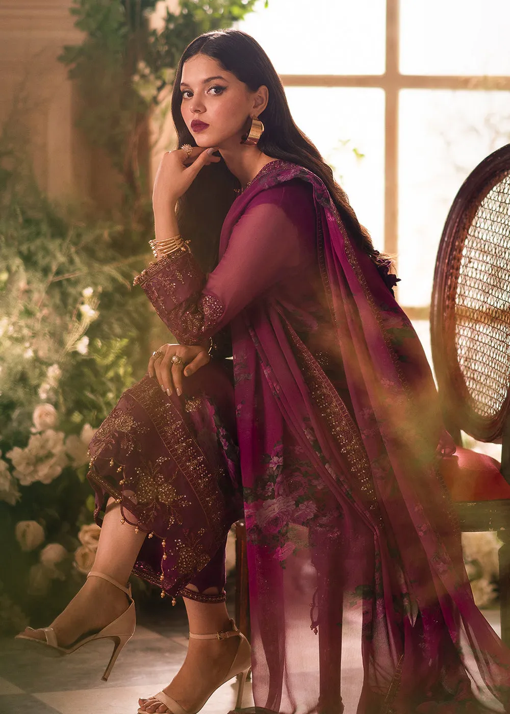 Vasal Luxury Chiffon Collection '24 by Charizma | VSL5-03