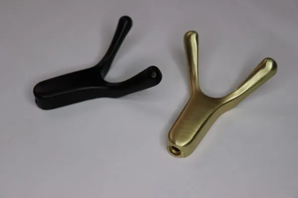 VILA |k1007| Wall & Cabinet Hooks Coat Hook Bathroom zink alloy Heavy Duty Door Hanger Towel Robe Clothes(k1007) 1-pack