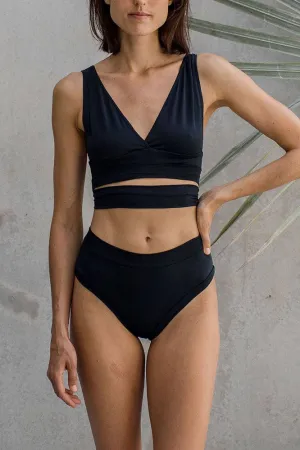 Wrap Top - Black
