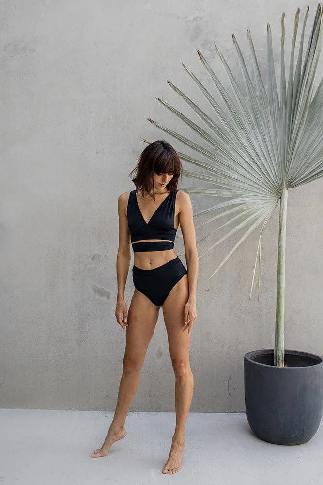 Wrap Top - Black