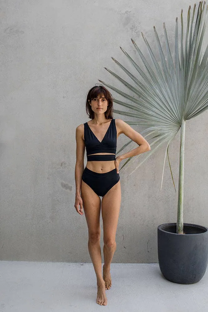Wrap Top - Black