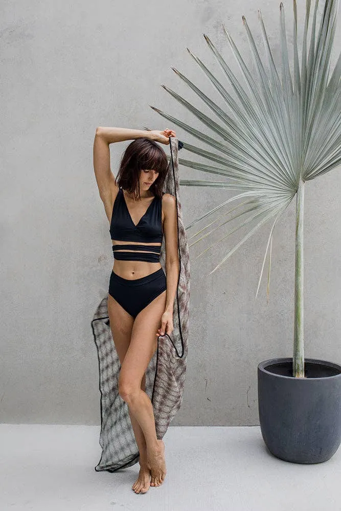 Wrap Top - Black