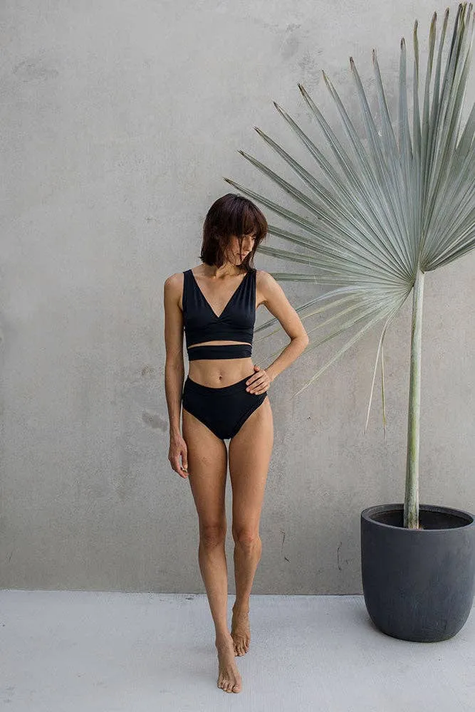 Wrap Top - Black