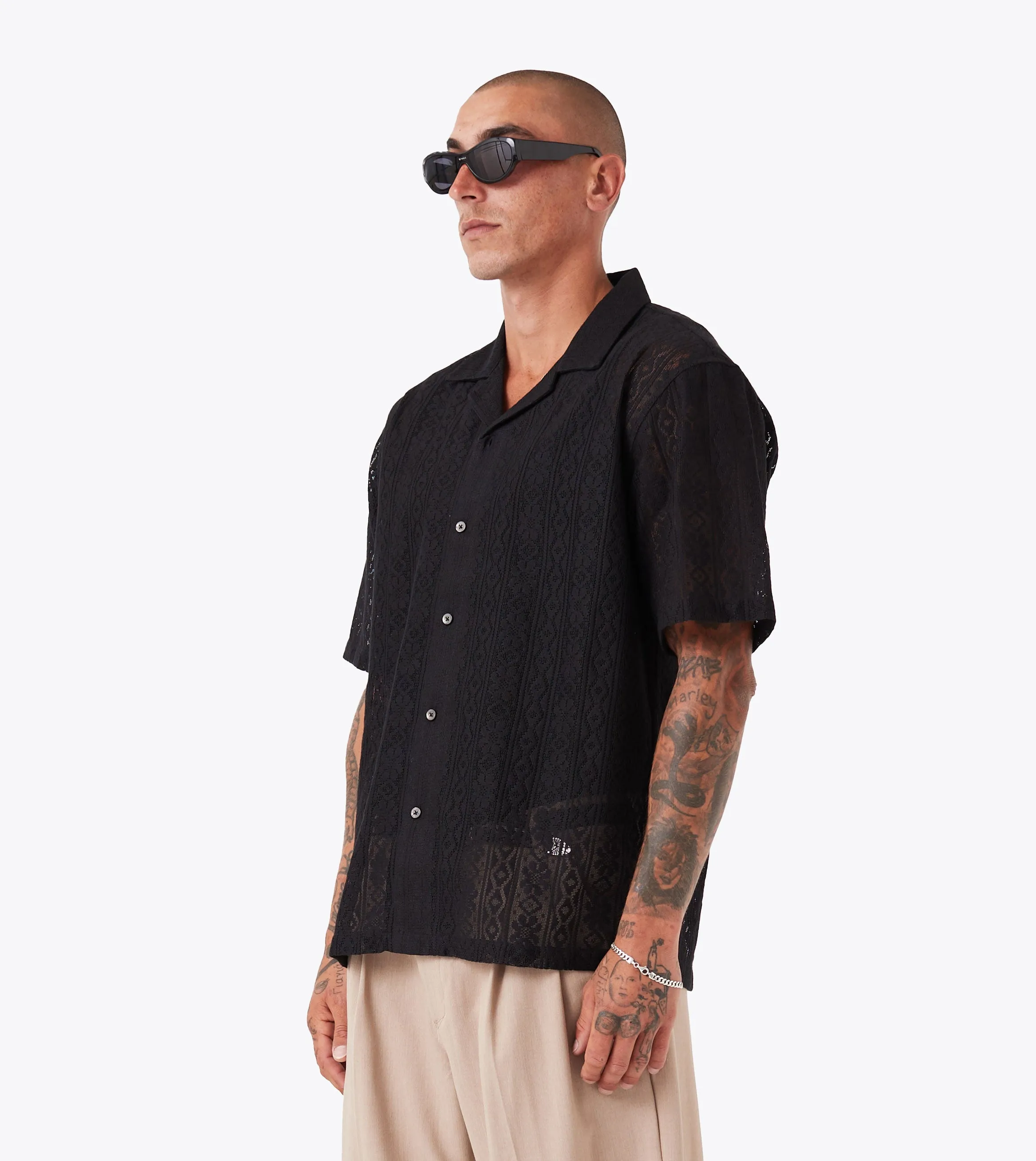 ZDS Lace Shirt Black