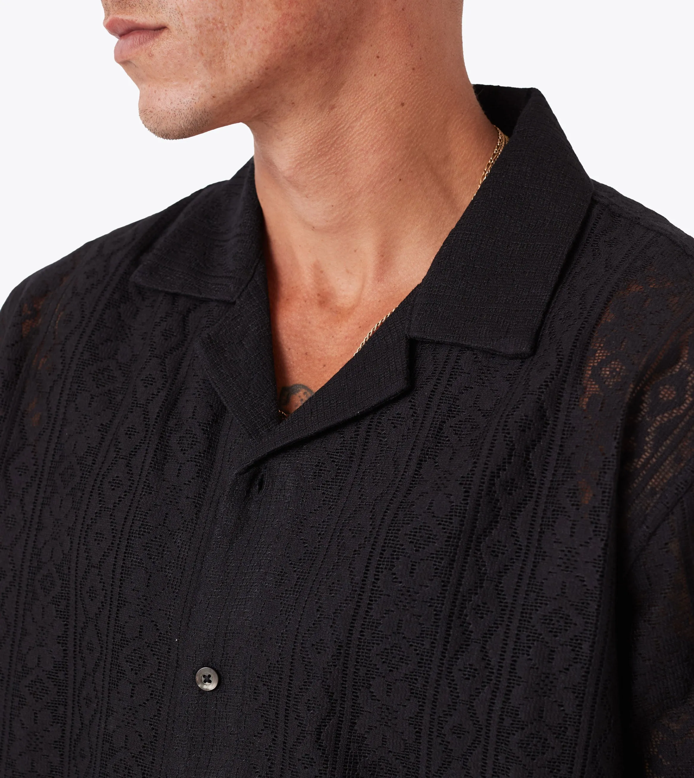 ZDS Lace Shirt Black