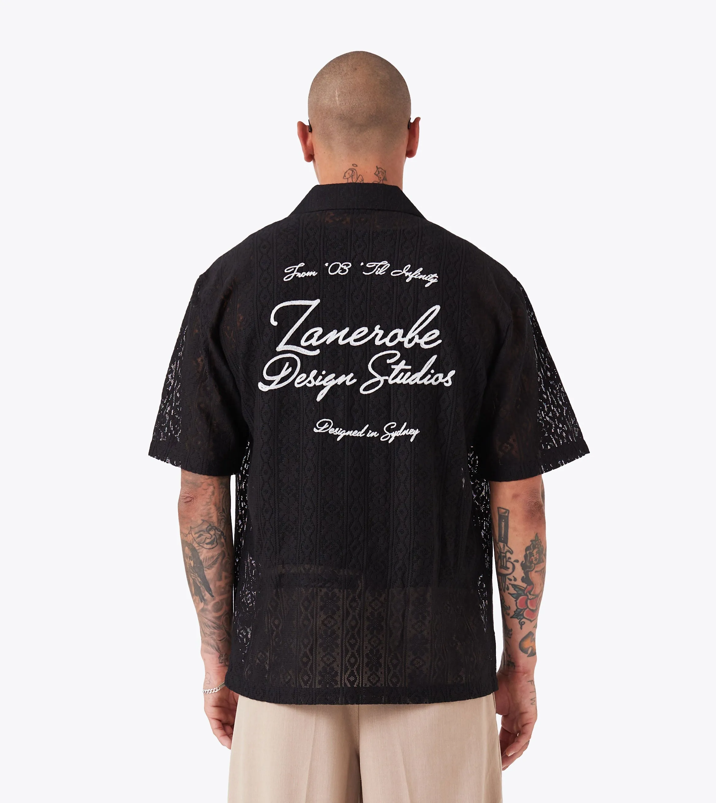 ZDS Lace Shirt Black