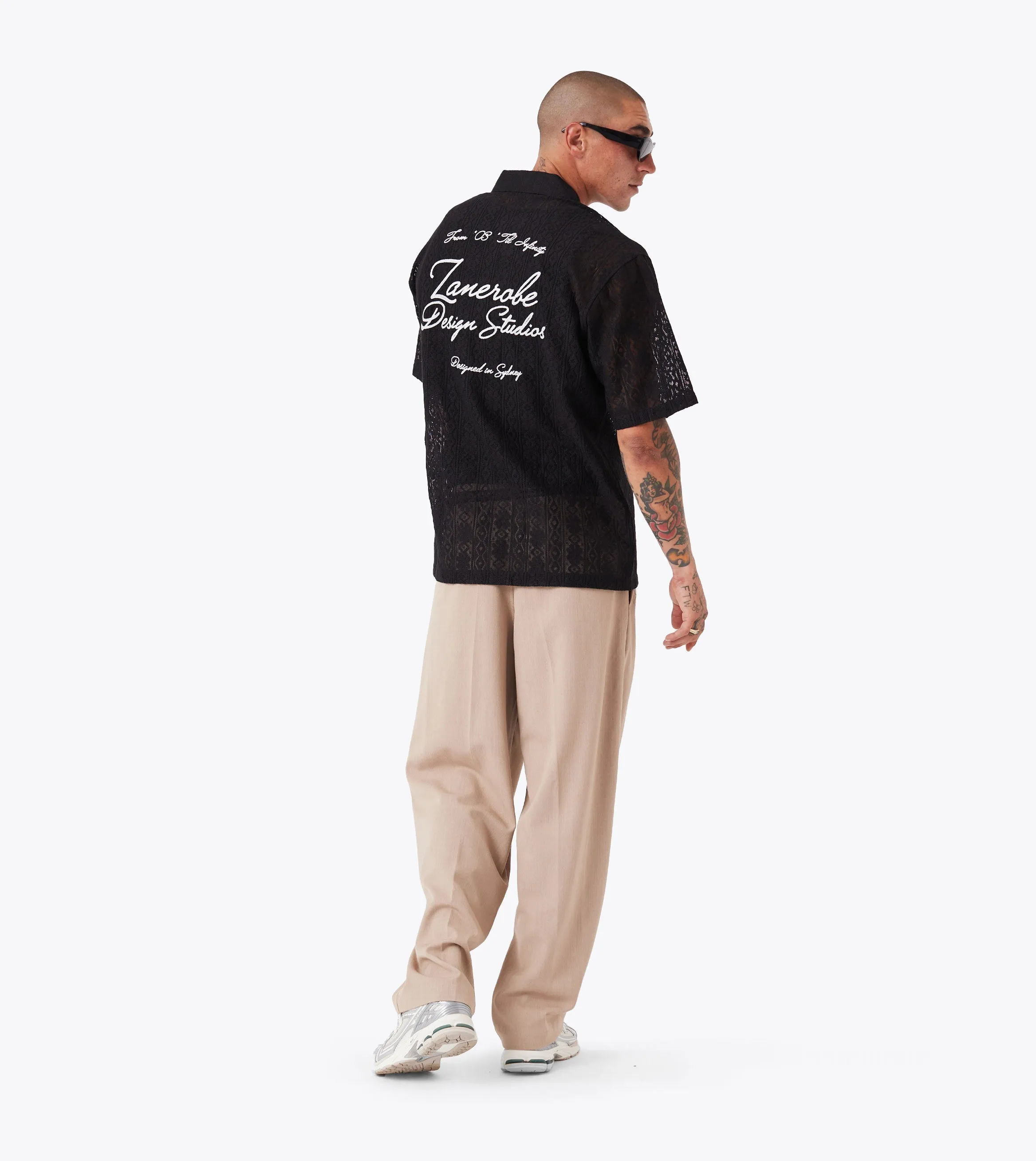 ZDS Lace Shirt Black