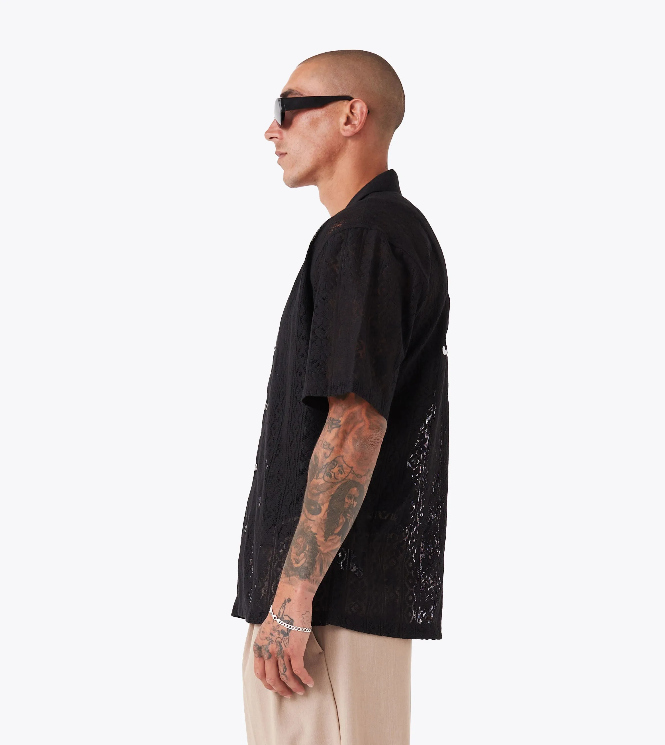 ZDS Lace Shirt Black