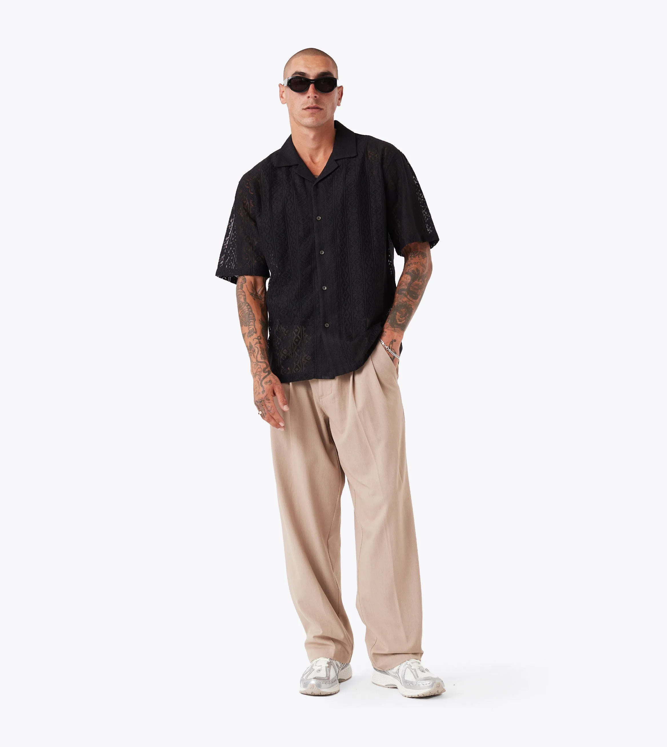 ZDS Lace Shirt Black